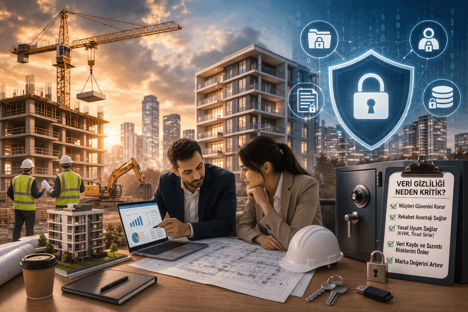 Müteahhitler ve Gayrimenkul Şirketleri İçin Veri Gizliliğinin Önemi