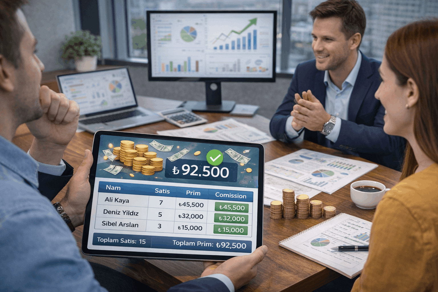 Satış Ekiplerinde Prim Hesaplama Süreçlerini Otomatize Etmenin Şirkete Mali Faydaları